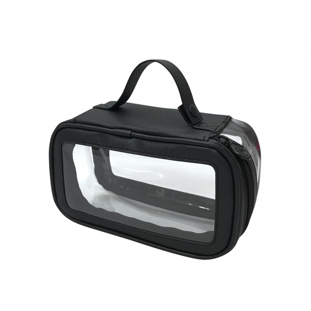 Clear Pouch In Black