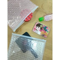 Bubble Zip Lock Pouch (Purple)