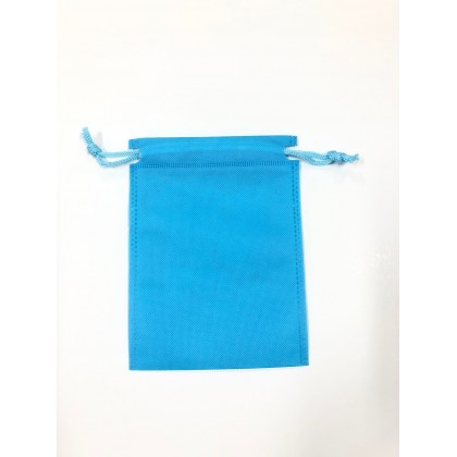 Draw String Pouch (Blue)